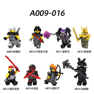 Đồ chơi lắp ráp Minifigures nhân vật Niinja Go A009-016
