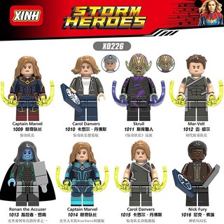 Đồ chơi lắp ráp Minifigures nhân vật Marvel Film Captain Marvel X0226