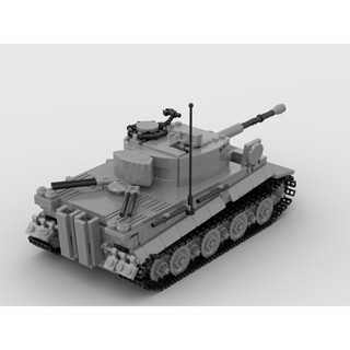 Đồ chơi lắp ráp  Army Tank Tiger World war 2