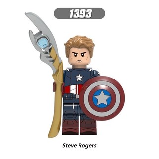 Đồ chơi lắp ráp Minifigures nhân vật CapTain + Gậy