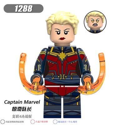Đồ chơi lắp ráp  Minifigures nhân vật Captain Marvel Endgame
