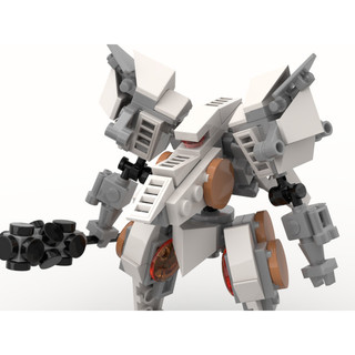 Đồ Chơi Lắp Ráp Robot Mech Crow