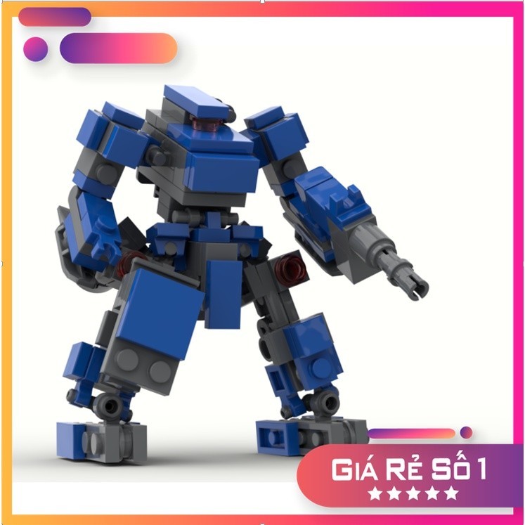 Đồ chơi lắp ráp Robot moc mech Joan