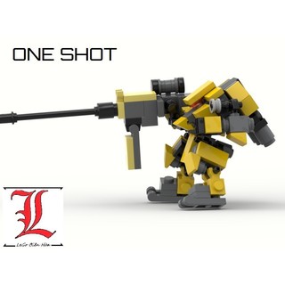 Đồ chơi lắp ráp Moc Mech Robot Oneshot