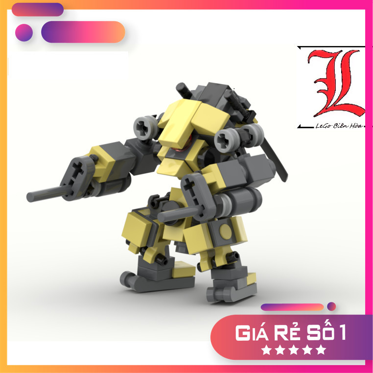 Đồ chơi lắp ráp Moc Mech Robot Katanga