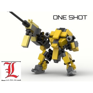 Đồ chơi lắp ráp Moc Mech Robot Oneshot