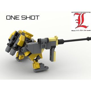 Đồ chơi lắp ráp Moc Mech Robot Oneshot