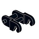  Combo 20 Phụ kiện Moc 3711 Xích 1.0 Xe Tank    Đen   