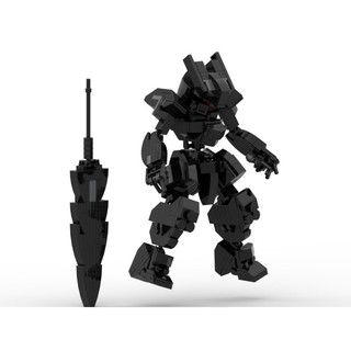 Đồ chơi lắp ráp Moc Mech Robot Kuro