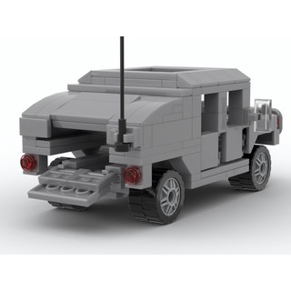 Đồ chơi lắp ráp xe quân đội Humvee Army