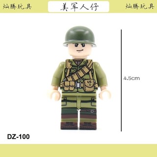 Đồ chơi lắp ráp Minifigures Nhân vật WW2 ( mã 3 )