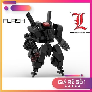 Đồ chơi lắp ráp Moc Robot mech Flash