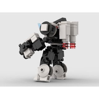 Đồ chơi lắp ráp Moc Robot Mech Swap