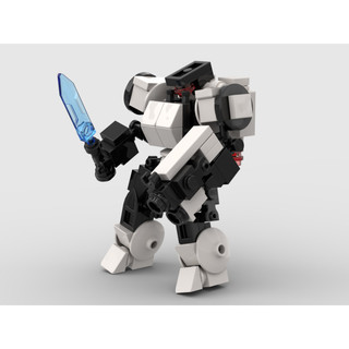 Đồ chơi lắp ráp Moc Robot Mech Swap