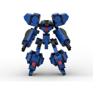 Đồ Chơi Lắp Ráp Mech Robot Steel Blue