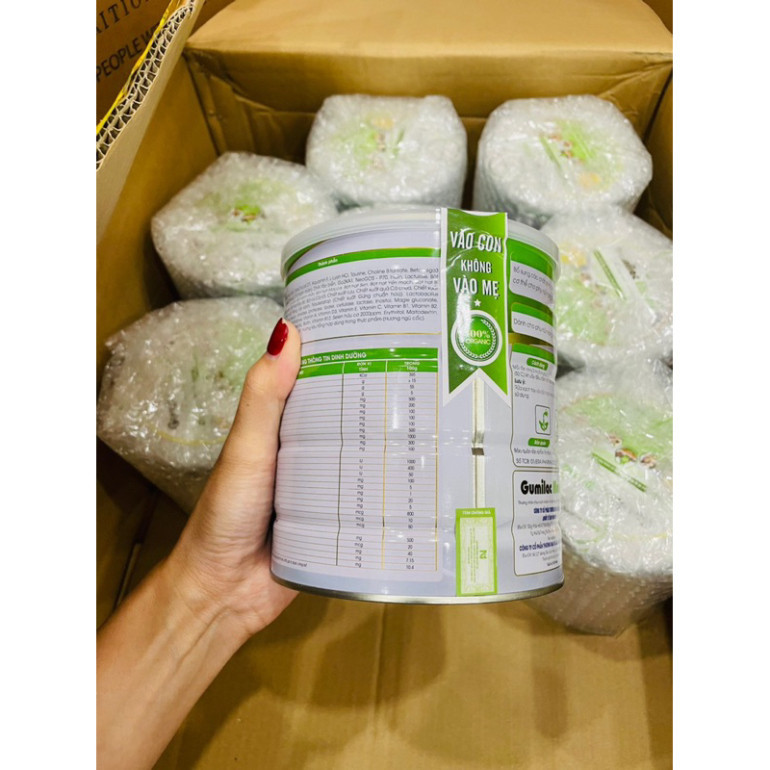 Combo 2 lon sữa hạt bầu Gumilac mama - Nhiều dưỡng chất, thơm ngon dễ uống 650G