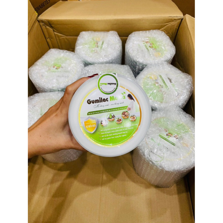 Combo 2 lon sữa hạt bầu Gumilac mama - Nhiều dưỡng chất, thơm ngon dễ uống 650G