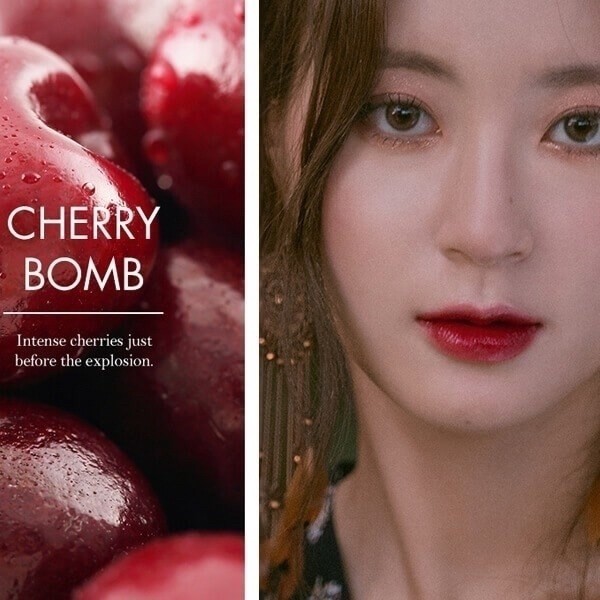 SON ROMAND JUICY LASTING TINT -12 CHERRY BOMB ĐỎ NÂU CHERY