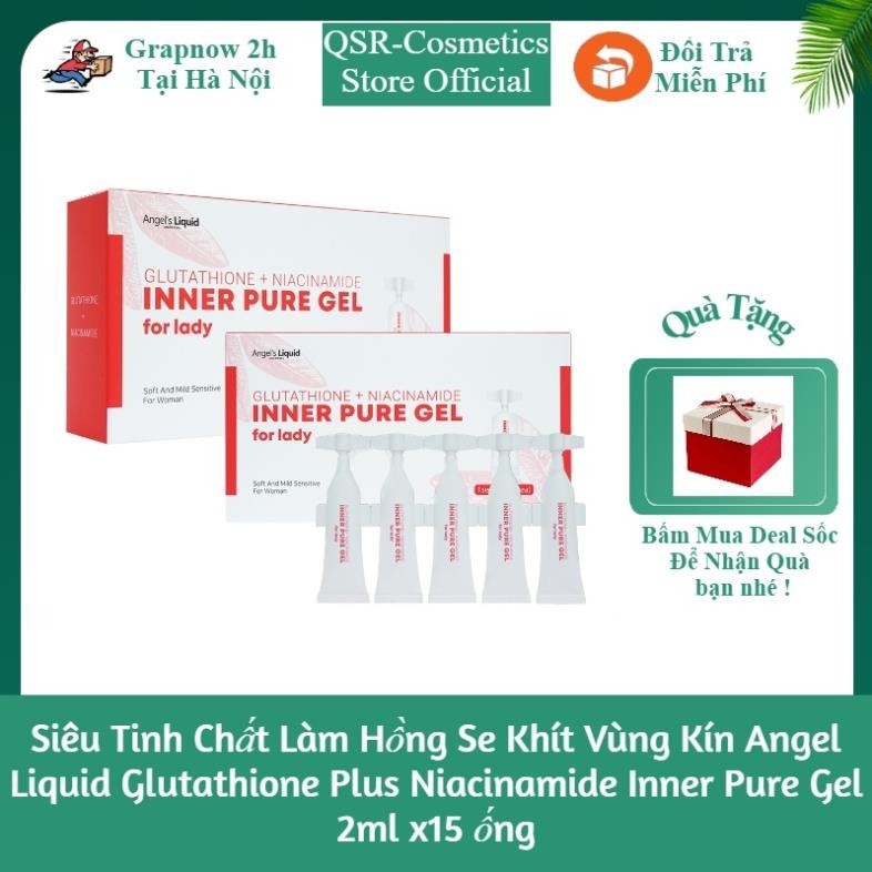 Siêu Tinh Chất Làm Hồng Se Khít Vùng Kín Angel Liquid Glutathione Plus Niacinamide Inner Pure Gel 2m
