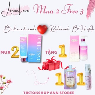 Combo 2 kem body bakuchiol tặng 1 ủ retinol bha