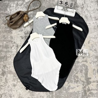 Áo ba lỗ cổ tròn đuôi tôm M