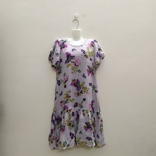 ĐẦM VOAN HOA TÍM
