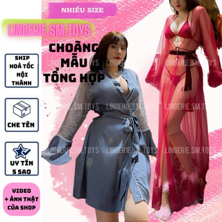 Áo choàng mặc ngoài nội y , bikini , đầm ngủ - tổng hợp nhiều mẫu có bigsize cosplay sexy gợi cảm