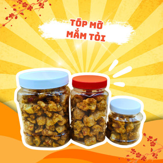Hũ 250 tóp mỡ rim mắm tỏi