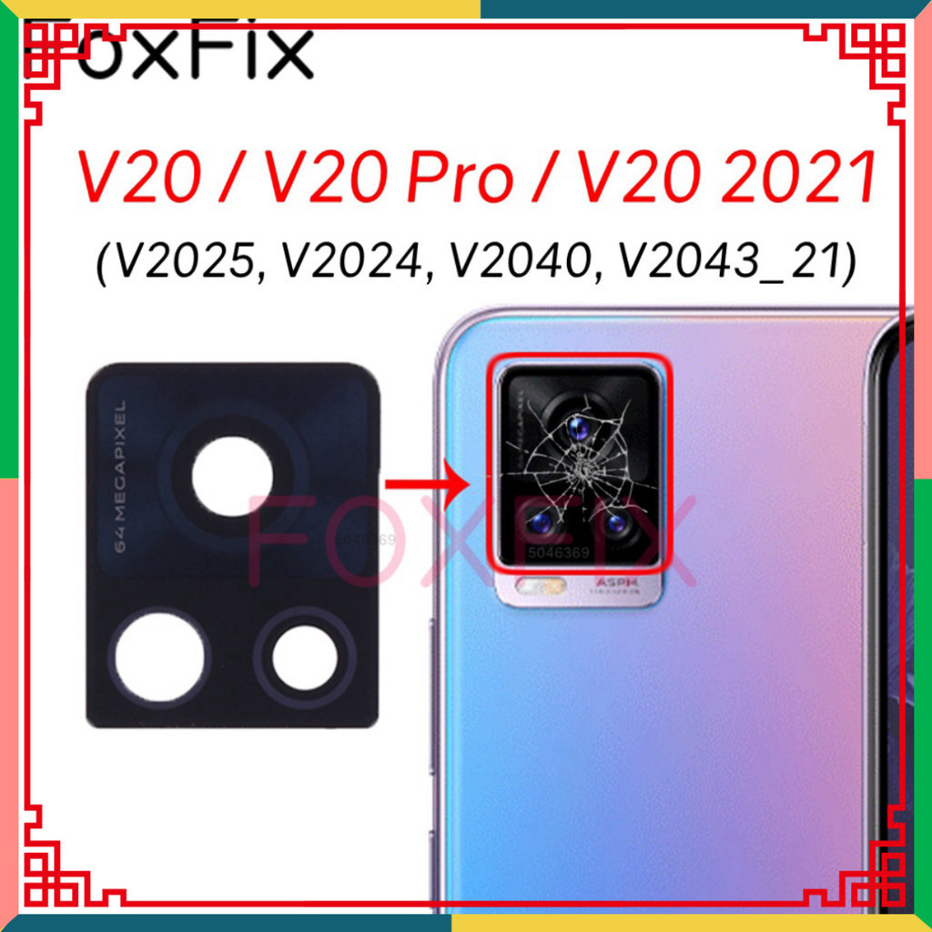 Kính Camera vivo V20 2021 V20 Pro 5G V2025 V2024 V2040 V2043