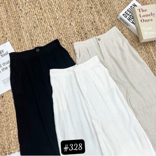 Quần suông đũi xước nhật QC