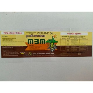 Phân Bón M3M RA RỄ CỰC MẠNH 500GR