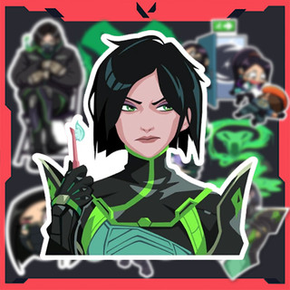 Sticker Valorant - Hình dán Agent Viper