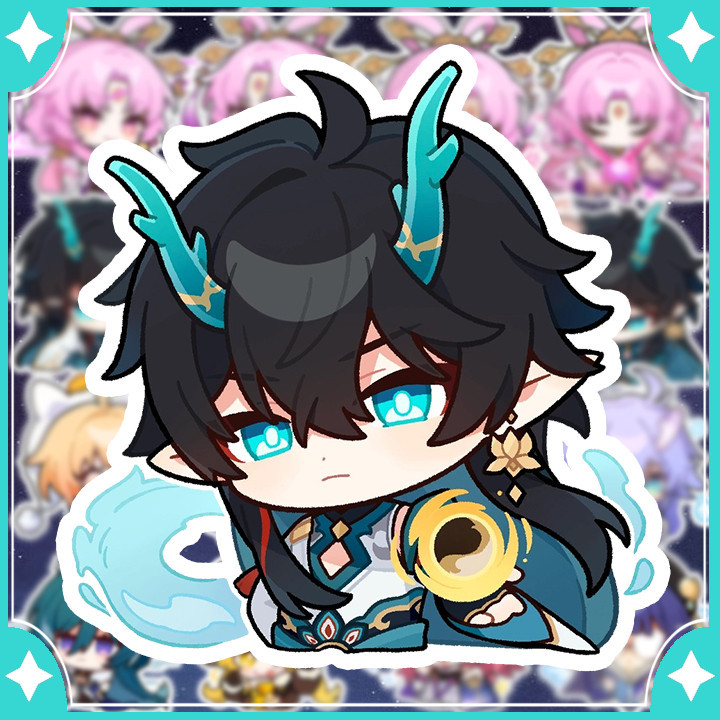 [Honkai Star Rail] Sticker Dan Heng • Ẩm Nguyệt, Fu Xuan, Lynx, Yukong và các nhân vật khác