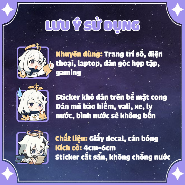 Sticker Valorant - Hình dán Agent Neon