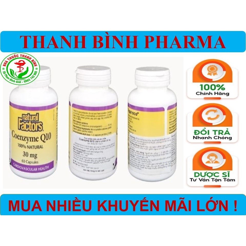 COENZYME Q10 - TRAPHACO NHẬP KHẨU CANADA- GIÚP DUY TRÌ VÀ HỖ TRỢ SỨC KHỎE TIM MẠCH-TPCN