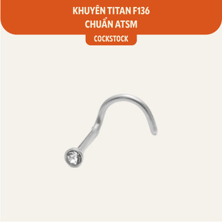 Khuyên mũi Titan CockStock