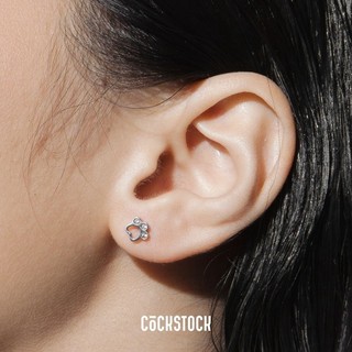 THREE BLINK HEART EARRING ( giá 1 chiếc )