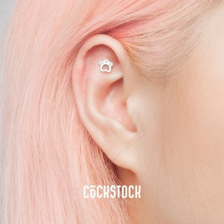 THREE BLINK HEART EARRING ( giá 1 chiếc )