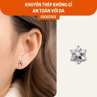 Khuyên tai bông tuyết đá Blink Snow 2 Earring CockStock