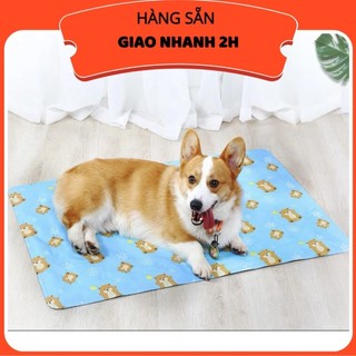 [ HÀNG SẴN - GIAO TRONG 2H ]  Đệm gel nước làm mát chó mèo tránh sốc nhiệt mùa nóng cao cấp
