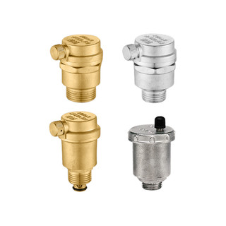 Van xả khí tự động phi 21 27 34 đồng, inox, đài loan pn10 pn16