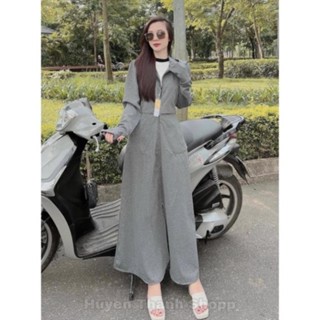 Áo Chống Nắng Toàn Thân Nữ From Dài Rộng Chất Vải Umi Hàn UPT50+ Chống Tia UV Chất Liệu Vải Co Giãn Thoáng Mát Thấm Hút
