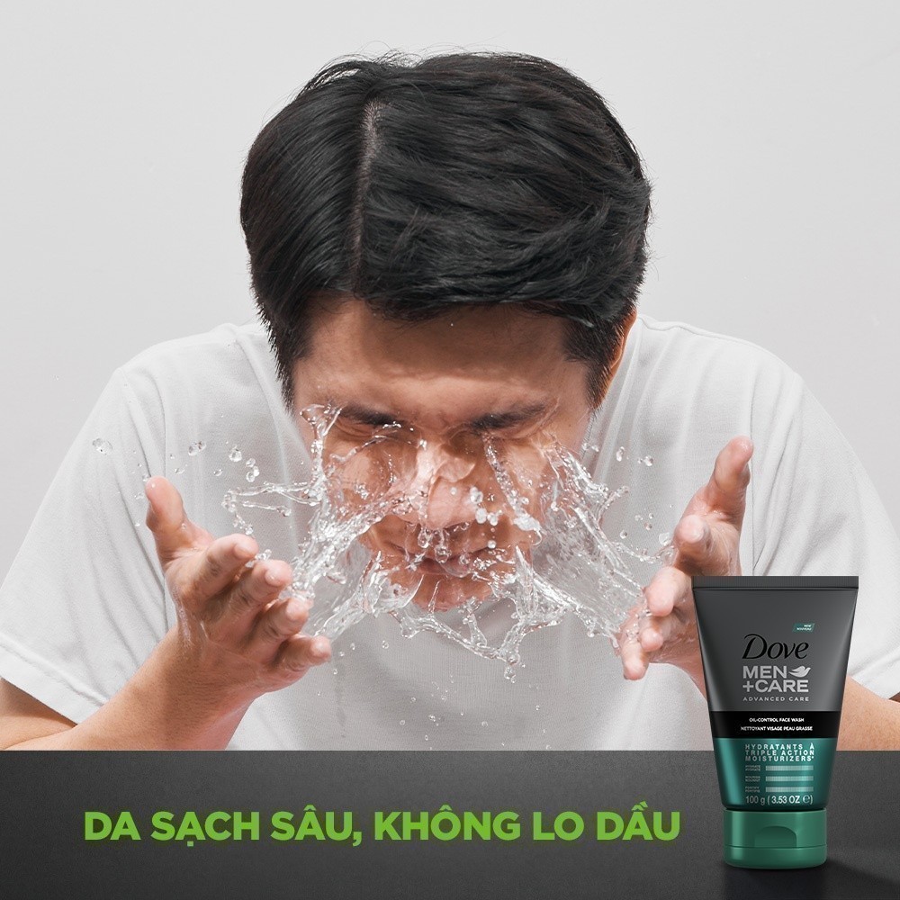 Sữa rửa mặt Dove Men+Care kiềm dầu 100g