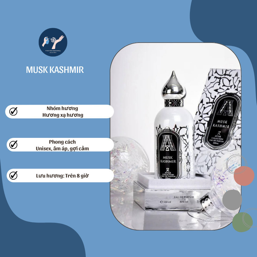 Mẫu thử Musk Kashmir | Nữ