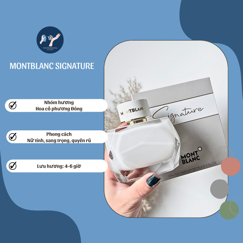 Nước hoa Nữ Mo ntblanc Signature (90ml)
