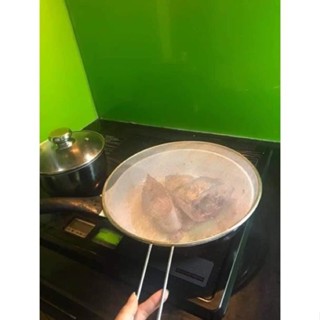 Nắp chảo, nồi, xoong chống bắn dầu, mỡ, tấm lưới chắn, inox ko han gỉ