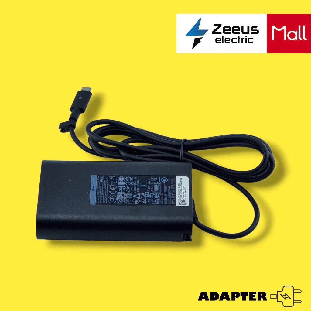 Zeeus Sạc Dùng Cho Laptop Dell Latitude 5480 5490 Type-C 65W Hàng New Seal