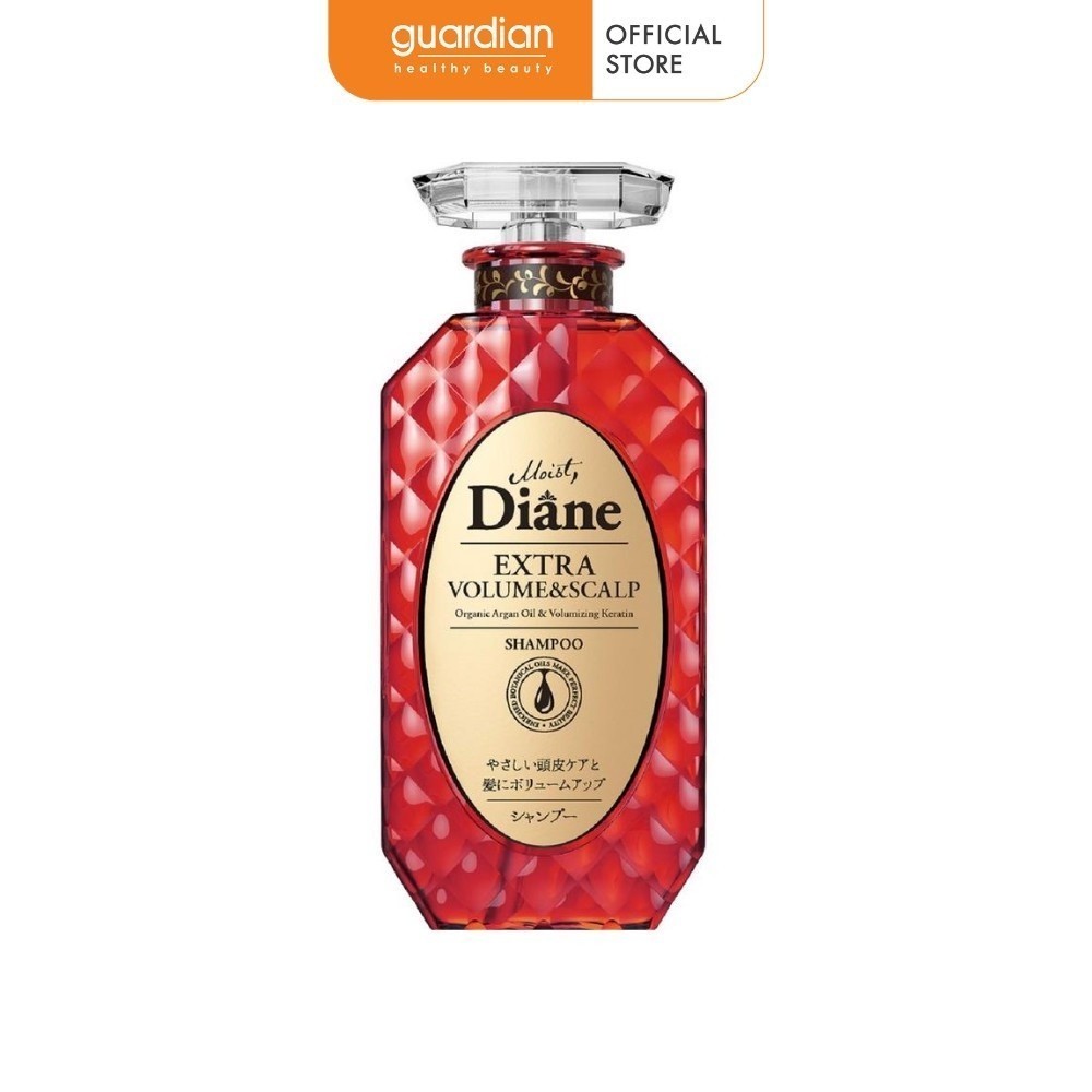 Dầu Gội Hỗ Trợ Mọc Tóc Và Làm Phồng Tóc Moist Diane Extra Volume And Scalp 450ml