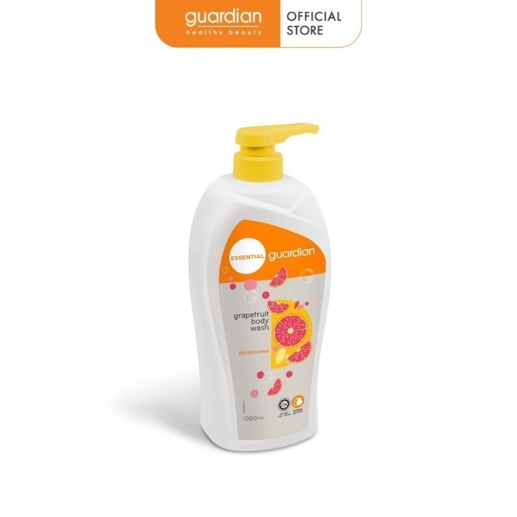 Sữa Tắm Tươi Mát Guardian Essential Grapefruit Refreshing Body Wash Chiết Xuất Bưởi 1000ml