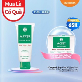 Kem Rửa Mặt Ngăn Ngừa Mụn Creamy Wash Acnes 100Gr